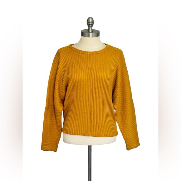 Isle by Melis Kozan Sweaters - Isle by Melis Kozan Women's Sweater Mustard Yellow Size Small